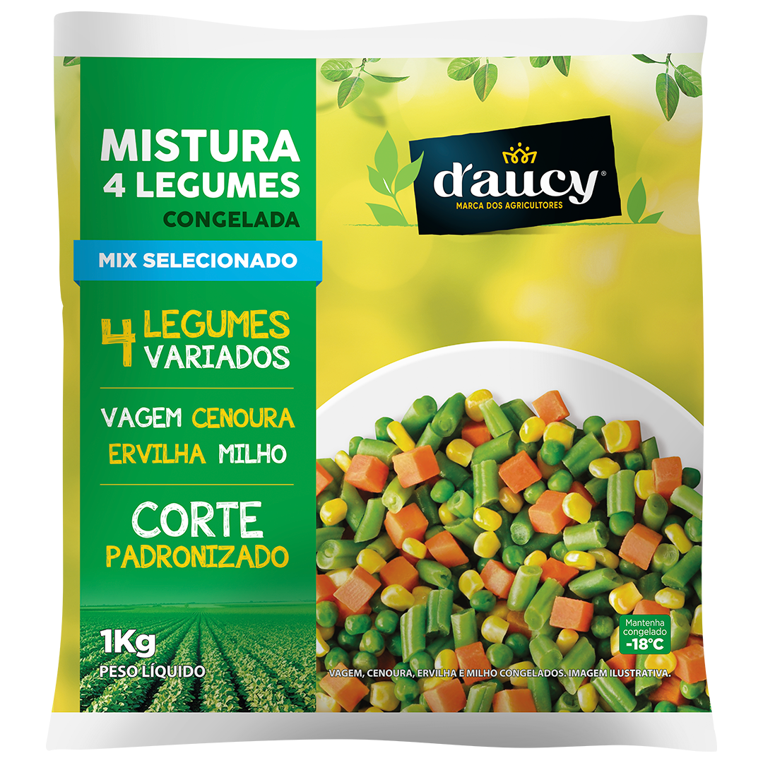 Mix 4 legumes Cong 1kg - Daucy